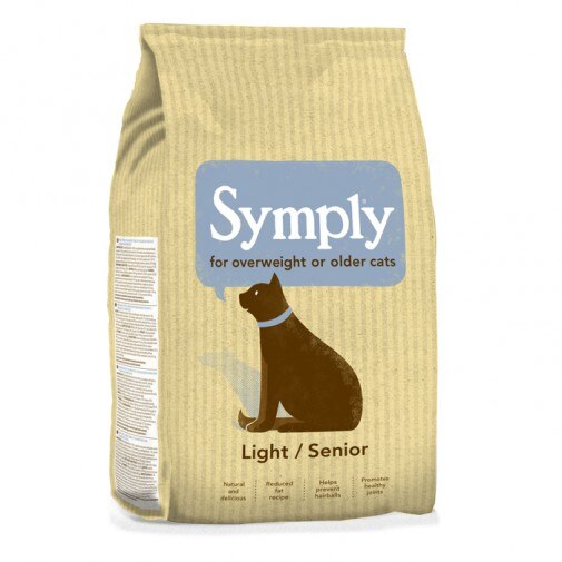 Symply Cat Light/Senior Dry Food - 1.5kg